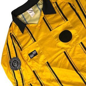 Official Sports United States Soccer Federation Referee Jersey Yellow Size XL